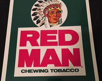 Red Man Logo - Redman | Etsy