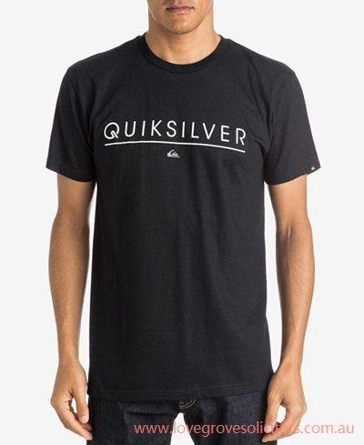 American Red Logo - Quiksilver Men T-Shirts Beeliner Graphic-Print Logo - American red ...