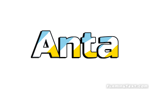 Anta Logo - Argentina Logo | Free Logo Design Tool from Flaming Text