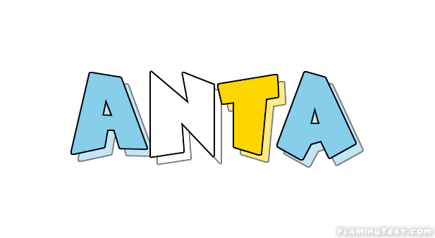 Anta Logo - Argentina Logo. Free Logo Design Tool from Flaming Text