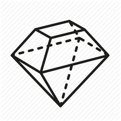 Three Diamond Shape Logo - Diamond, Figure, Geometry, Shape, Solid Figure, Three Dimensional
