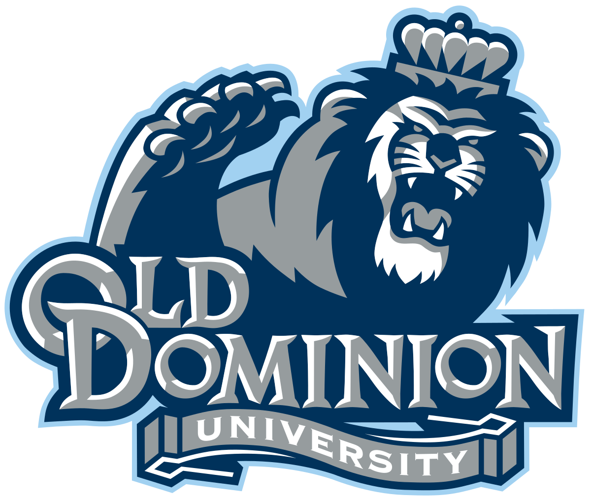 Old Dominion Lion Logo - Old Dominion Monarchs and Lady Monarchs