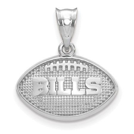 Silver Football Logo - Sterling Silver Buffalo Bills Football Logo Pendant For Sale ...