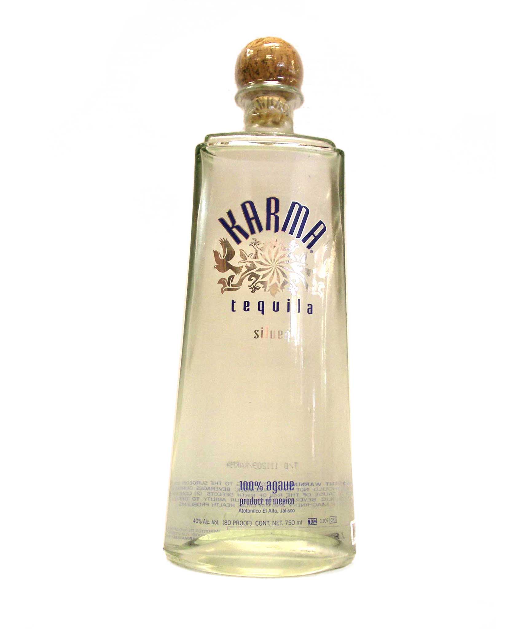 Karma Tequila Logo - Karma Tequila Silver - Scotland Stephenson Spirits Reviews