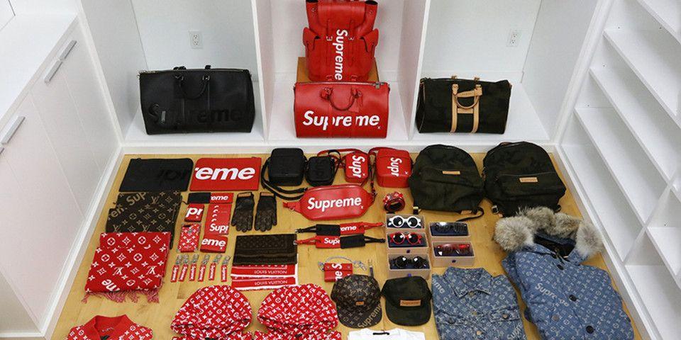 Hypebeast Brands Like Supreme and Louis Vutton Logo - Supreme x Louis Vuitton $70K Worth Unboxing Video | HYPEBEAST