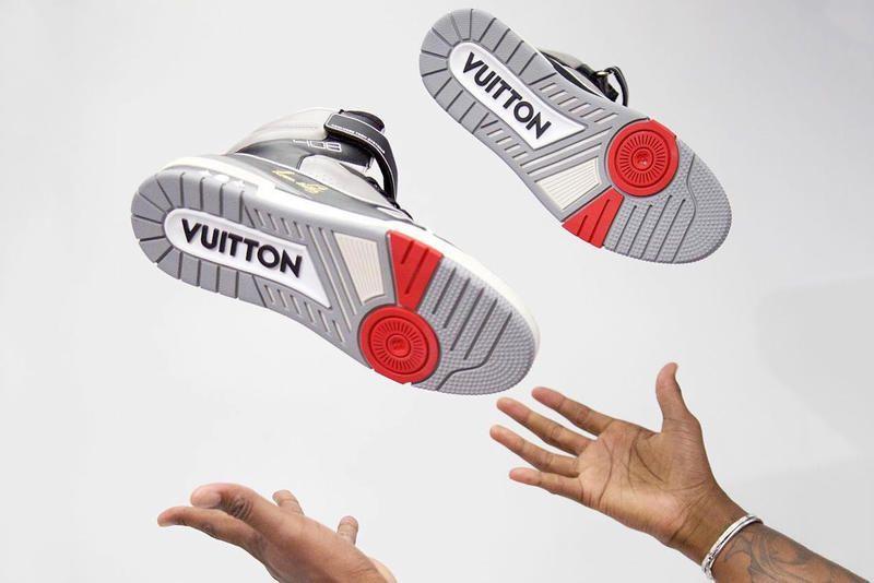 Hypebeast Brands Like Supreme and Louis Vutton Logo - Virgil Abloh's Louis Vuitton Sneaker First Look | HYPEBEAST