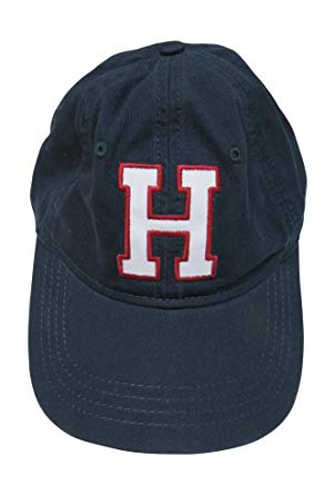 The Ball and the Big H Logo - Tommy Hilfiger Men's Big H Hat Ball Cap Navy Blue at Amazon Men's ...