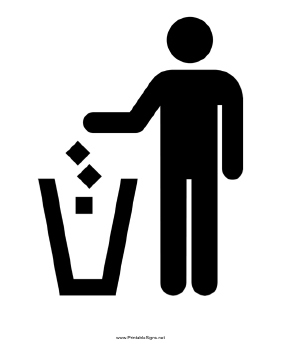 Keep It Clean Logo - Printable Keep Area Clean Sign
