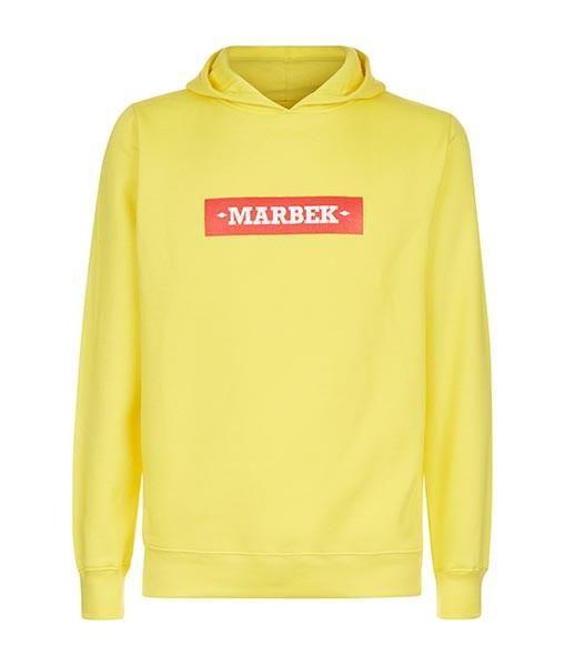 Red and Yellow Box Logo - Essentials Box Logo Yellow Hoodie – MARBEK