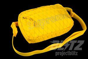 Red and Yellow Box Logo - SUPREME SHOULDER BAG YELLOW FW18 2018 WHITE BLACK RED PURPLE YELLOW