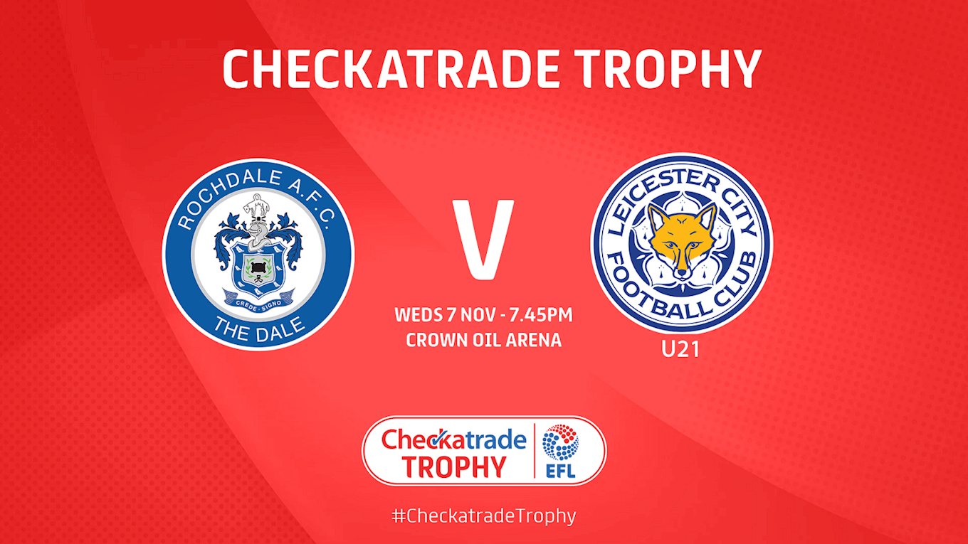 The Ball and the Big H Logo - Preview | Leicester City Under-21s (H) - Checkatrade Trophy Northern ...