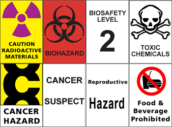 Medical Signs and Logo - Hazard Identification Program (HIP) Signs. Vanderbilt Environmental