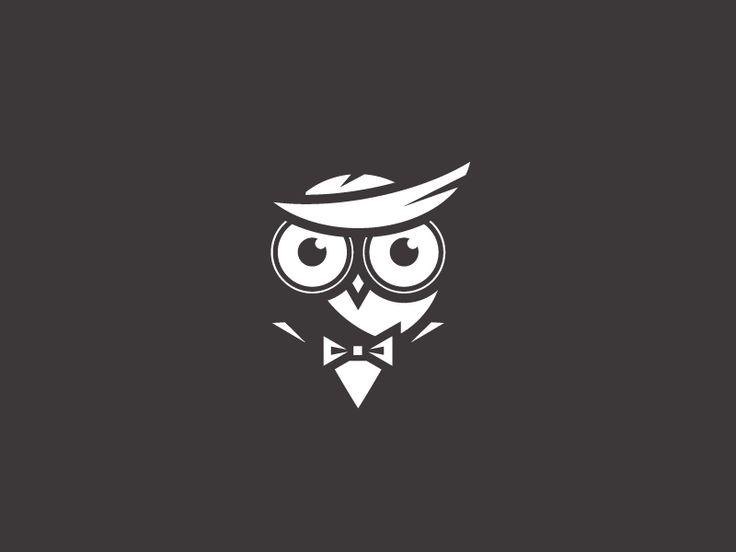 White Owl Logo - Owl Logos