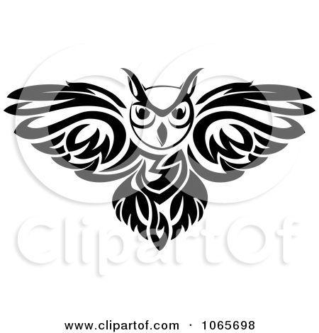 White Owl Logo - drawings of owls in black and white. Clipart Owl Logo Black