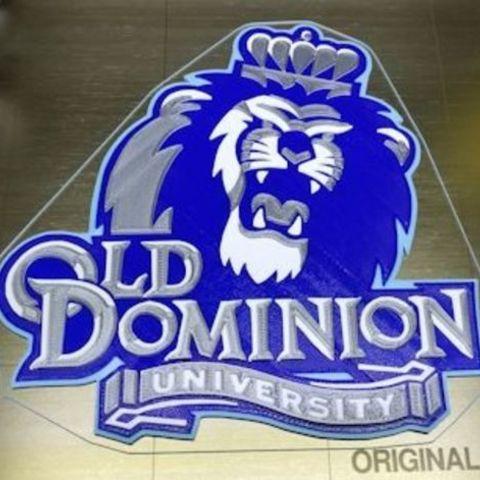Old Dominion Lion Logo - Free STL files Old Dominion University (ODU) Logo Colors ・ La Poste