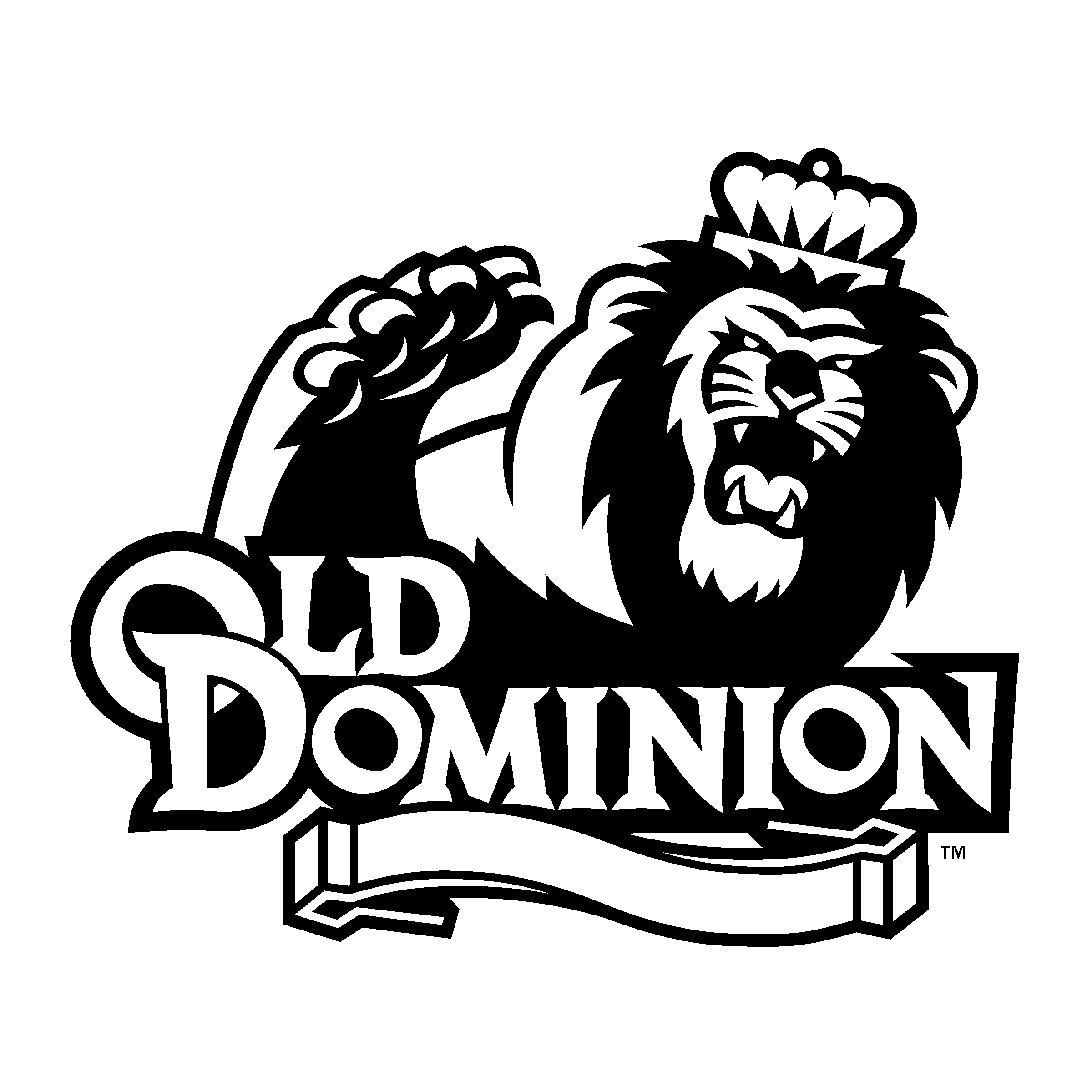 Old Dominion Lion Logo - Old Dominion Monarchs Logo PNG Transparent & SVG Vector - Freebie Supply