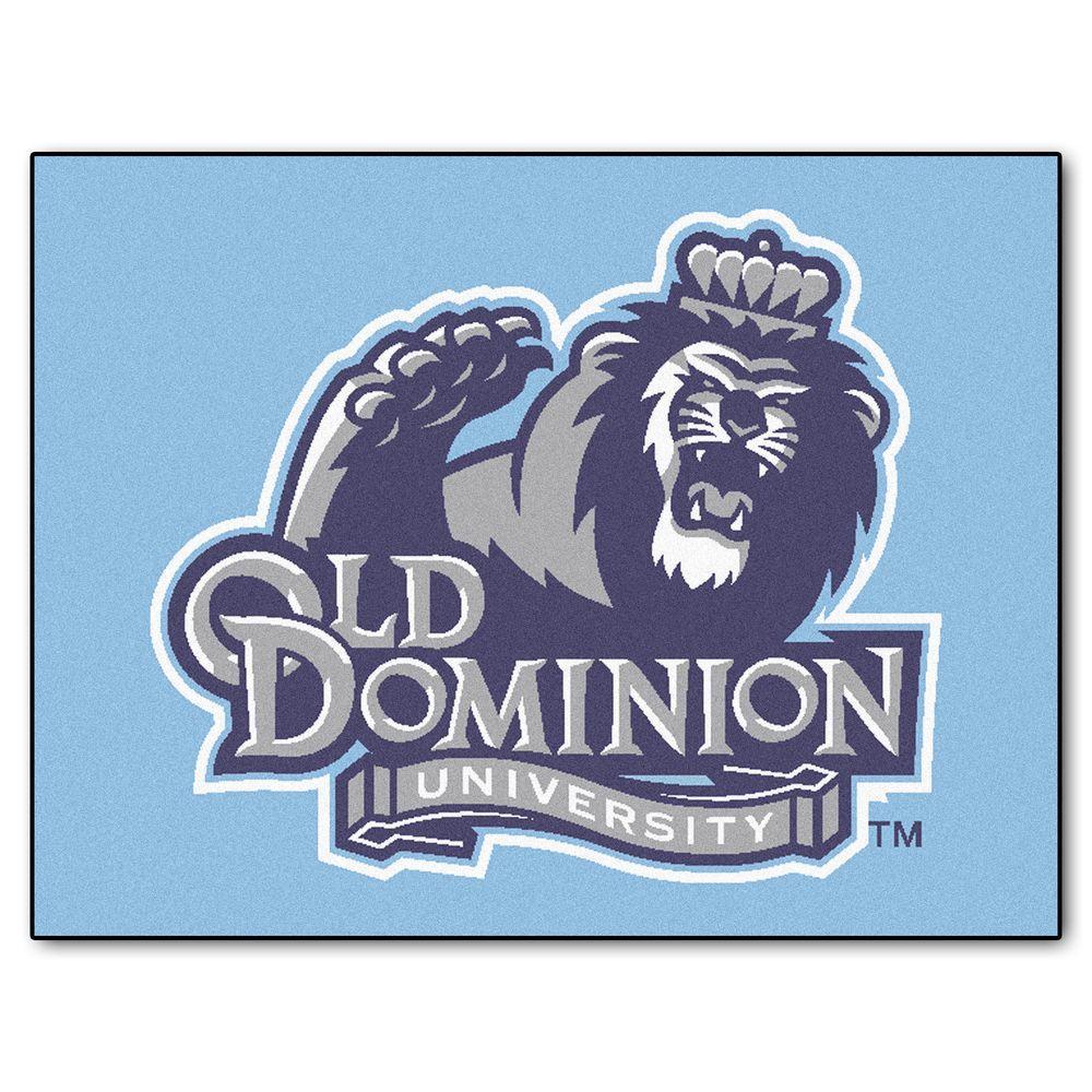 Old Dominion Lion Logo - FANMATS Old Dominion University 3 Ft. X 4 Ft. All Star Rug 957