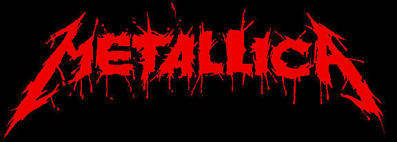 Metallica Red Logo - METALLICA LOGOS
