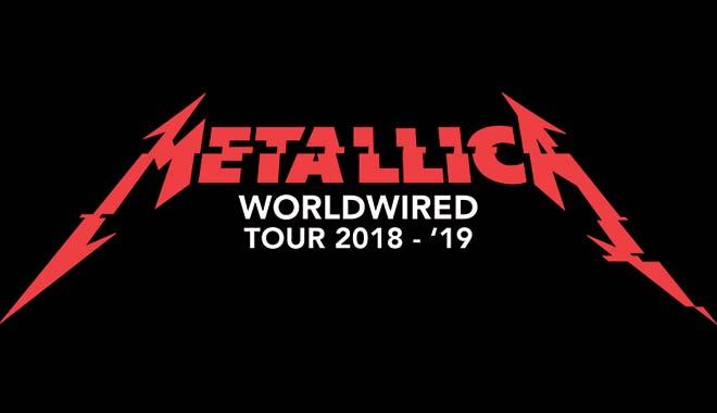 Metallica Red Logo - Metallica – WorldWired Tour | Quicken Loans Arena Official Website