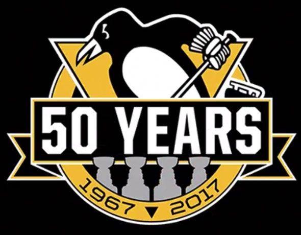 Penguins New Logo - Penguins Add a Cup to 50th Anniversary Logo. Chris Creamer's