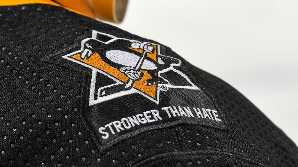 Penguins New Logo - Stronger Than Hate' Patches To Benefit Victims, Families at Tree of Life