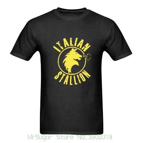 Italian Stallion Logo - Italian Stallion Logo Tee T Shirt For Men'S Tee Shirt Hipster ...