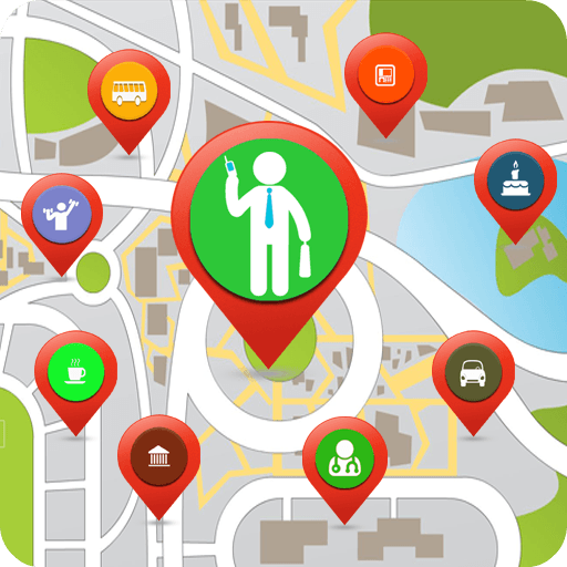 Around Me App Logo - Around Me Places Tracker - Apps on Google Play