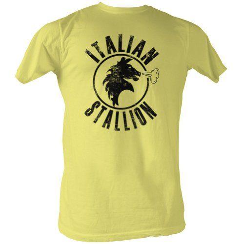 Italian Stallion Logo - Rocky Movie Italian Stallion Logo Adult T-shirt | www ...