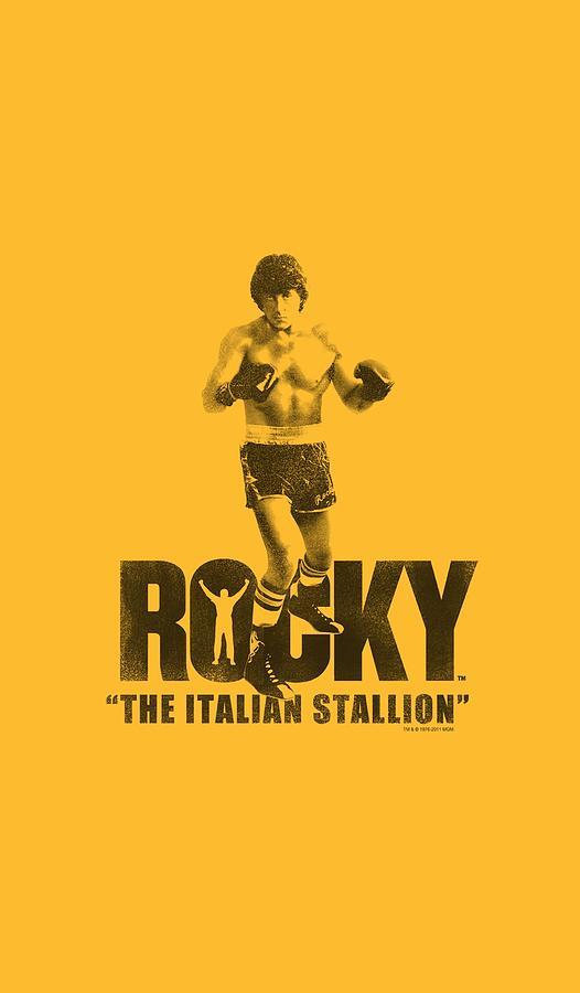 Italian Stallion Logo - Mgm - Rocky - The Italian Stallion Digital Art by Brand A