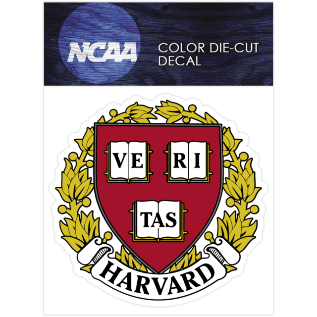Veri Car Logo - Harvard Crimson Alternate 1636-present Logo NCAA Die Cut Vinyl Car ...