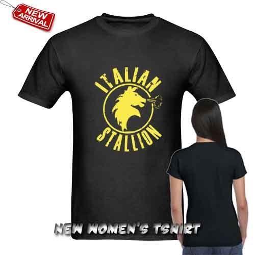 Italian Stallion Logo - Italian Stallion Logo Tee T Shirt For Women'S Funny Print T Shirts ...