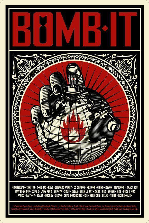 Obey Bomb Logo - Shepard Fairey - 