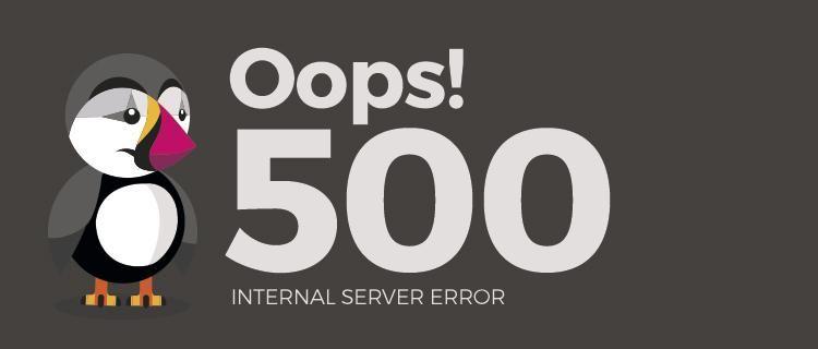 Server Error Logo - HTTP 500 Internal Server Error - Explained and Solved - PrestaShop Blog