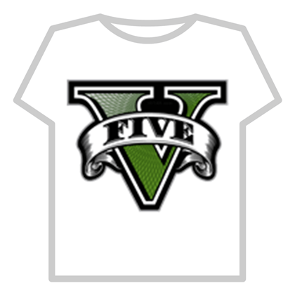 Only GTA V Logo - gta-v-five-logo-v-only - Roblox