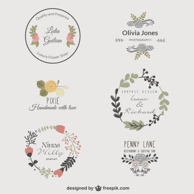 Modern Floral Logo - Premium floral logo templates Vector | Free Download
