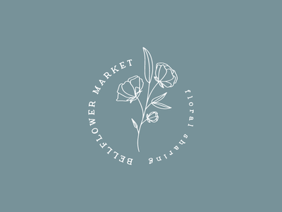 Modern Floral Logo - Floral logo. Graphic Design. Logos, Floral logo