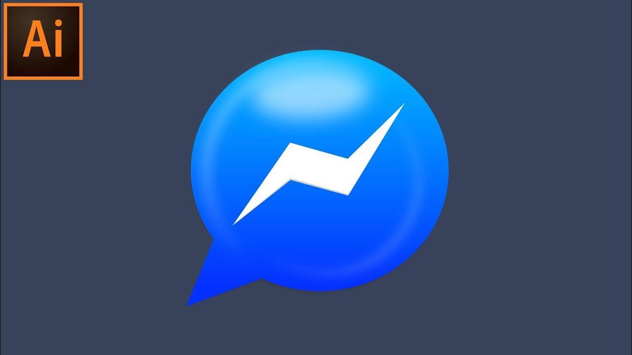 Facebook Messenger Logo - Facebook Messenger Logo Design - Motion Grafix - Adobe Illustrator ...
