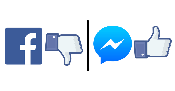 Facebook Messenger Logo - Messenger No Longer Requires A Facebook Account | TechCrunch