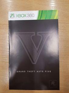 Only GTA V Logo - Grand Theft Auto 5 GTA V Xbox 360 Manual Only Good Condition english ...