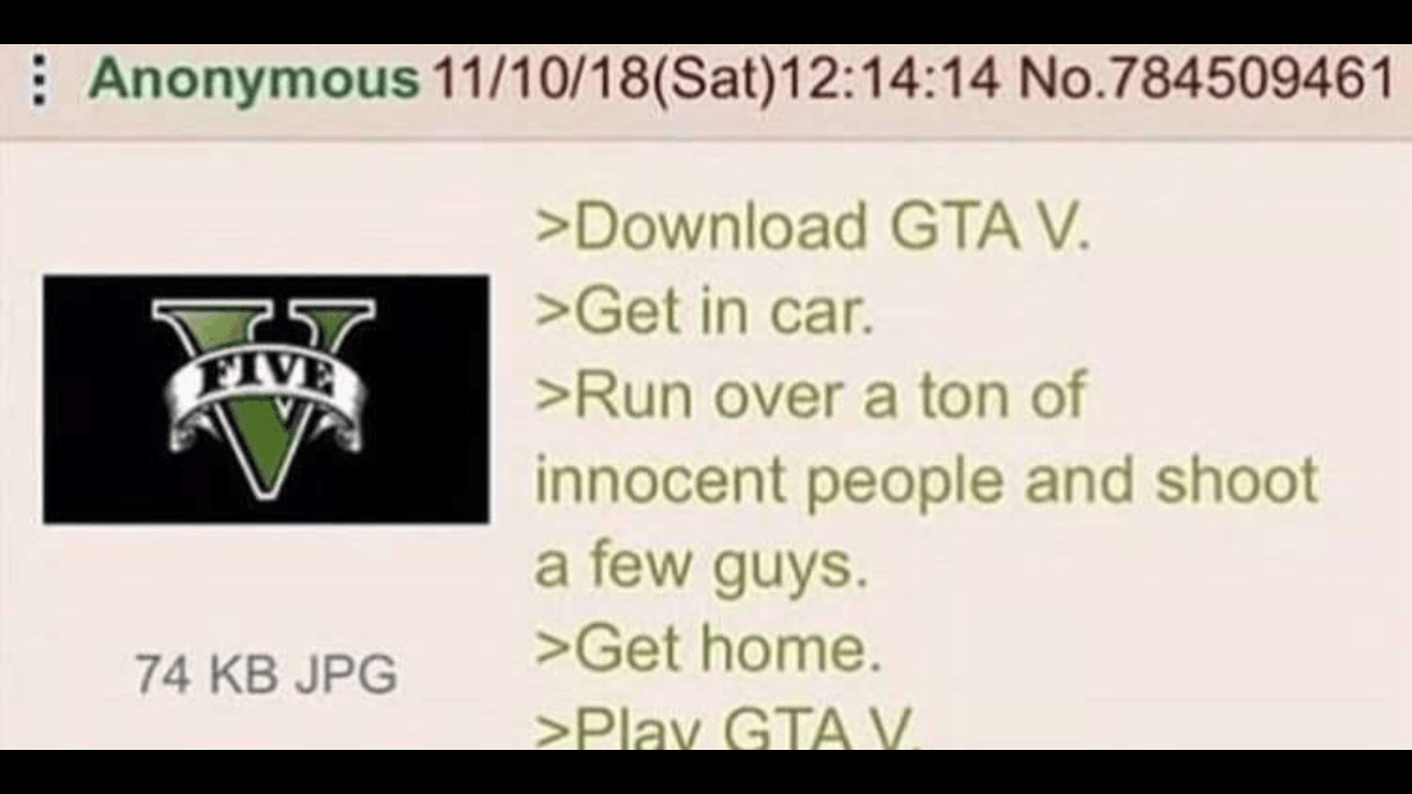 Only GTA V Logo - The only way to play GTA V : memes