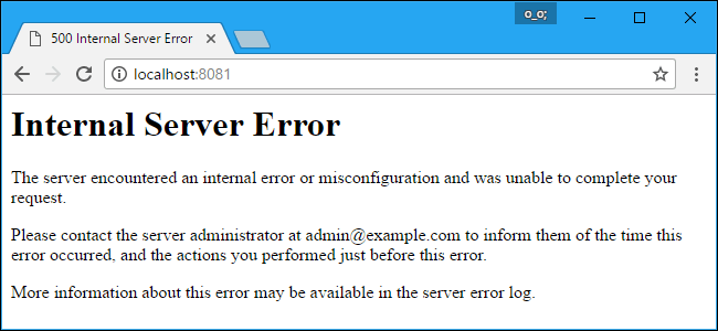 Server Error Logo - What Is a 500 Internal Server Error and How Do I Fix It?