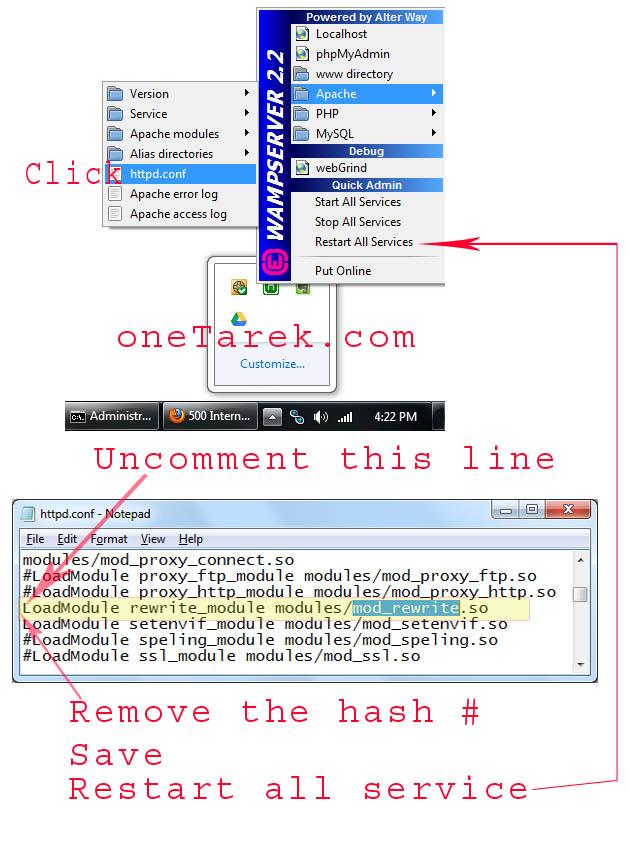 Server Error Logo - Solution] WAMP Server Localhost Shows 500 Internal Server Error