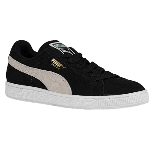 Puma Black and White Logo - PUMA Suede Classic - Women's - Casual - Shoes - Black/White