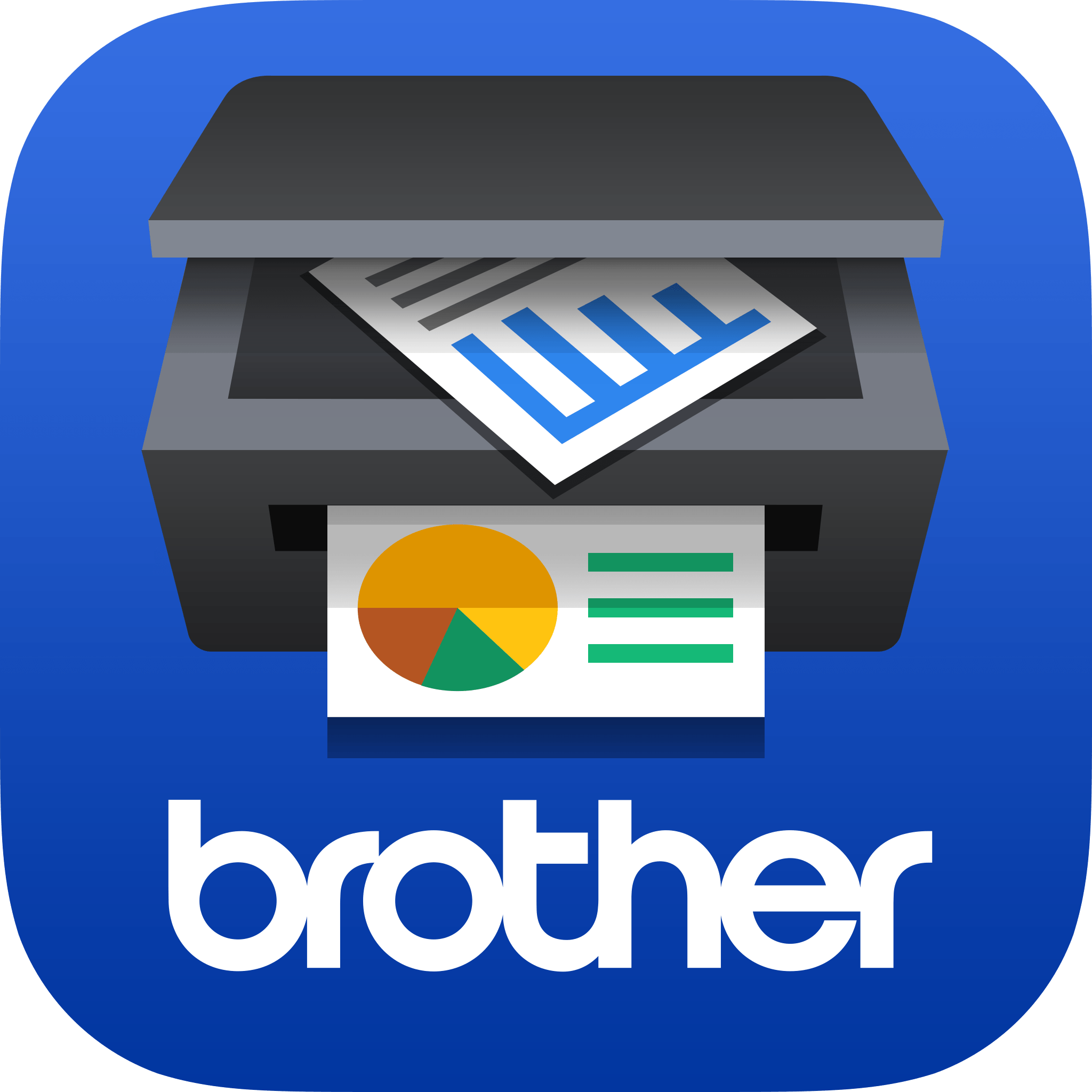 Brother Printer Logo - Connect Print Share