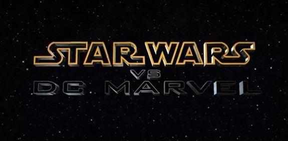 Epic Star Wars Logo - MARVEL & DC Vs. STAR WARS 'Epic' Crossover Trailer