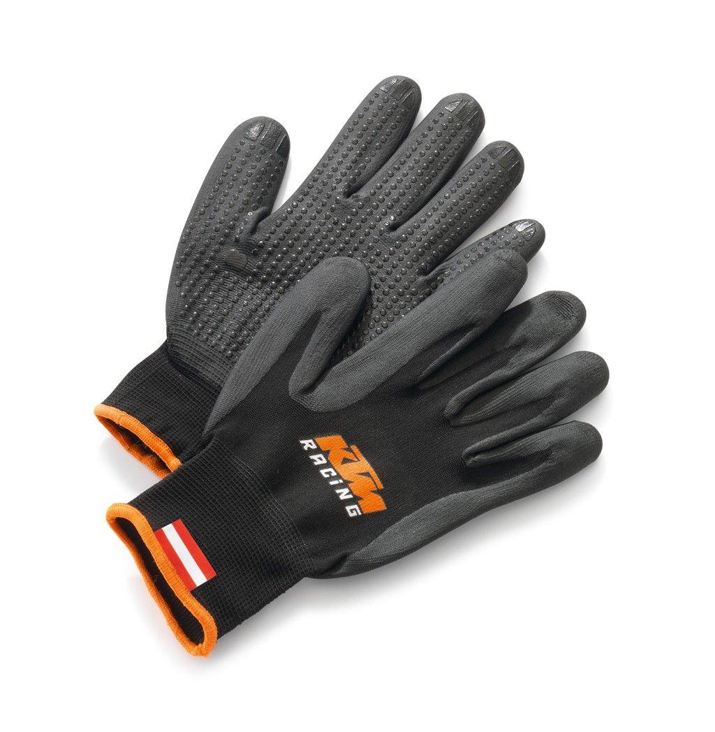 Mechanic Glove Logo - KTM Mechanic Gloves - Phillip McCallen Motorcycles