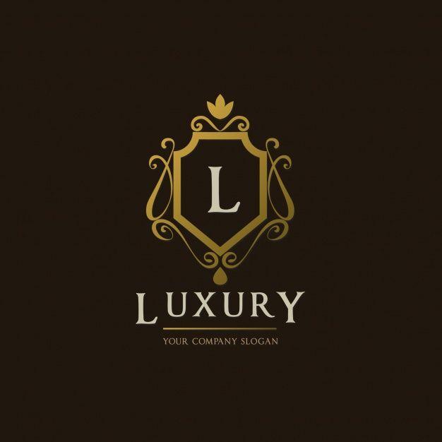 Luxury Logo - Golden luxury logo design Vector