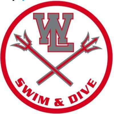 West Lafayette Swimmer Red Devil Logo - West Lafayette Swim & Dive