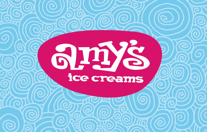 Cream Ice Cream Logo - Amy's Logo Gift Card