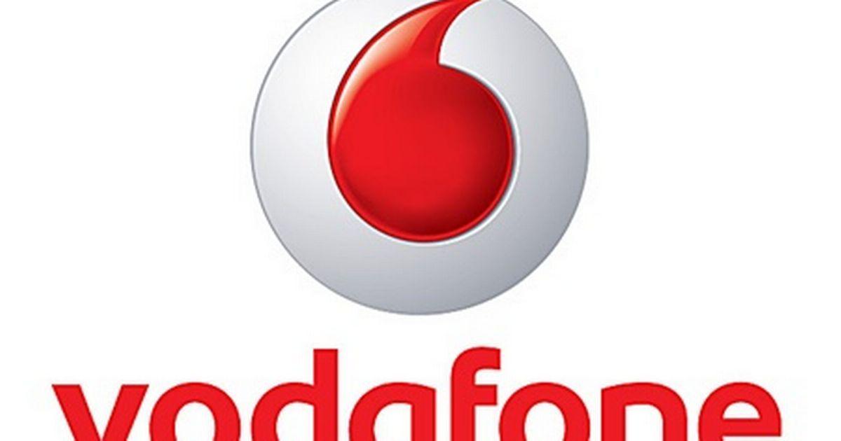 Red Apostrophe Logo - Vodafone suspend worker over obscene Twitter message